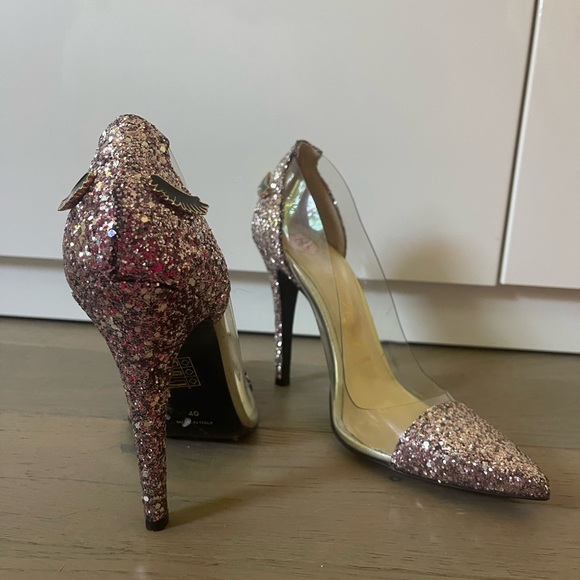 Too Faced x Mink “Better Than Sex” glitter stilettos - Picture 1 of 4